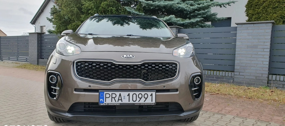 Kia Sportage cena 69900 przebieg: 115700, rok produkcji 2016 z Leszno małe 379